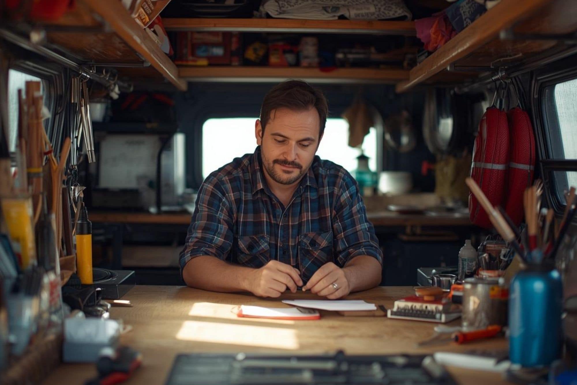 A self-reliant man enjoying a solo activity, representing the independence and autonomy of the sigma male personality.
